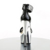 Pleaser ADORE-769RS Chrome Platform Ankle Cuff Heels