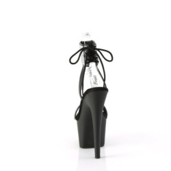 Pleaser ADORE-770 Black Vegan Leather Strass Sale Women