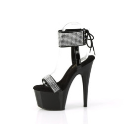 Pleaser ADORE-770 Strass Ankle Cuff High Heels Sandals