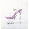Pleaser ADORE-708 Lavender Insole High Heeled Shoes