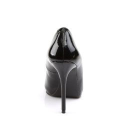 Pleaser AMUSE-20 Patent Pointed Toe Stiletto Pumps