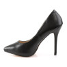 Pleaser AMUSE-20 Vegan Pointed Toe Stiletto Pumps