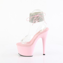 Pleaser ADORE-791-2RS Transparent Rose Sale High Heels