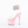 Pleaser ADORE-791-2RS Transparent Rose Sale High Heels
