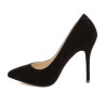 Pleaser AMUSE-20 Velvet Pointed Toe Stiletto Pumps