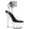 Pleaser AMUSE-20 Neon Purple Pointed Toe Stiletto Pumps