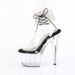 Pleaser AMUSE-20 Neon Purple Pointed Toe Stiletto Pumps
