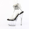 Pleaser AMUSE-20 Neon Purple Pointed Toe Stiletto Pumps