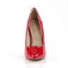 Pleaser AMUSE-20 Red Pointed Toe Stiletto Pumps