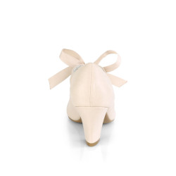 Pin Up Couture WIGGLE-32 Beige Vegan Leather Sale Women