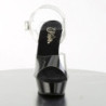 Pleaser ALLURE-608 Transparent Black Sale Women