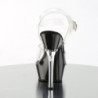 Pleaser ALLURE-608 Transparent Black Sale Women