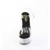 Pleaser CAPTIVA-608 Black Insole High Heels Platform Shoes
