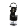 Pleaser CAPTIVA-609 Clear Platform High Heeled Shoes