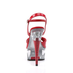 Pleaser CAPTIVA-609 Red Patent High Heeled Women Shoes