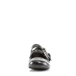 Demonia DAISY-03 Black Vegan Maryjane Women Ballerina
