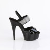 Pleaser DELIGHT-639 Patent Platform High Heels Sandals