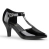 Pleaser Pink Label DIVINE-415 Patent D'orsay Pumps Men