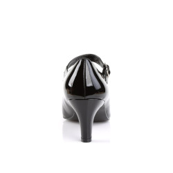 Pleaser Pink Label DIVINE-440 Black Patent Pumps Men