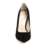 Pleaser AMUSE-20 Velvet Pointed Toe Stiletto Pumps