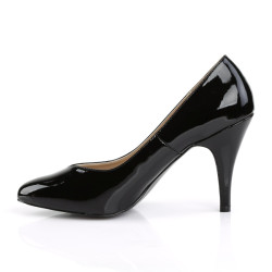 Pleaser Pink Label DREAM-420 Black Patent Pumps Men