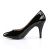 Pleaser Pink Label DREAM-420 Black Patent Pumps Men
