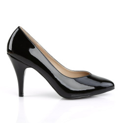 Pleaser Pink Label DREAM-420 Black Patent Pumps Men