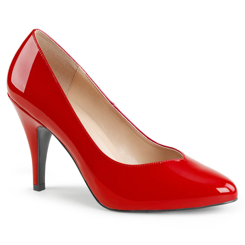 Pleaser Pink Label DREAM-420 Red Patent Pumps Men Pleaser Pink Label DREAM-420 Red Patent Pumps Men