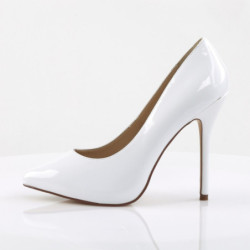 Fabulicious ELEGANT-401 Transparent Heeled Mules Women