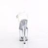 Pleaser ENCHANT-708 Clear Platform High Heeled Pole Shoes