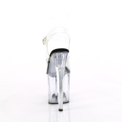 Pleaser ENCHANT-708 Black Insole High Heeled Pole Shoes