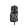Fabulicious AMUSE-56 Lace Mesh Open Toe Bootie Sandals