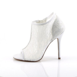 Fabulicious AMUSE-56 Ivory Lace Mesh Sale Women