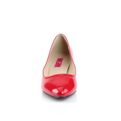 Pleaser Pink Label FAB-420 Red Pumps Heels Men