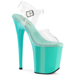 Pleaser FLAMINGO-808 Baby Blue Platform Pole Dance Shoes