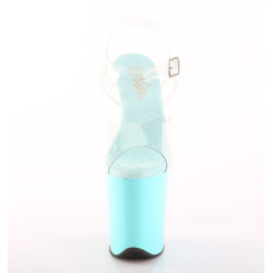 Pleaser FLAMINGO-808 Baby Blue Platform Pole Dance Shoes