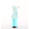 Pleaser FLAMINGO-808 Baby Blue Platform Pole Dance Shoes