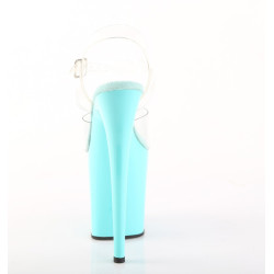 Pleaser FLAMINGO-808 Baby Blue Platform Pole Dance Shoes