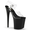 Pleaser FLAMINGO-808 Black Platform Pole Dance Shoes