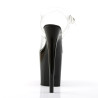 Pleaser FLAMINGO-808 Black Platform Pole Dance Shoes