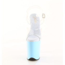 Pleaser FLAMINGO-808 Blue Platform Pole Dance Shoes