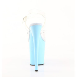 Pleaser FLAMINGO-808 Blue Platform Pole Dance Shoes