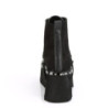Demonia ASHES-100 Black Vegan Suede Sale Women