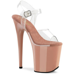 Pleaser FLAMINGO-808 Blush Platform Pole Dance Shoes