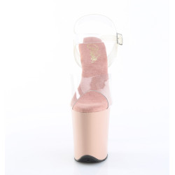 Pleaser FLAMINGO-808 Blush Platform Pole Dance Shoes