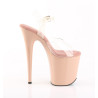 Pleaser FLAMINGO-808 Blush Platform Pole Dance Shoes