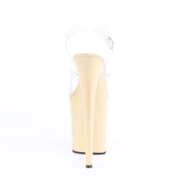 Pleaser FLAMINGO-808 Cream Platform Pole Dance Shoes