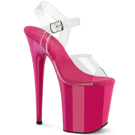 Pleaser FLAMINGO-808 Pink Platform Pole Dance Shoes