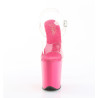 Pleaser FLAMINGO-808 Pink Platform Pole Dance Shoes