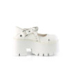 Demonia ASHES-33 White Vegan Leather Sale Women